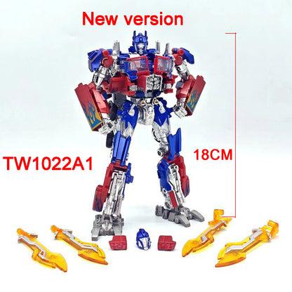 Baiwei Shockwave Transformation Toys – Sentinel Prime TW1024, Ironhide TW1026 & Bumblebee TW1025 Robot Figures TW1028/TW1030