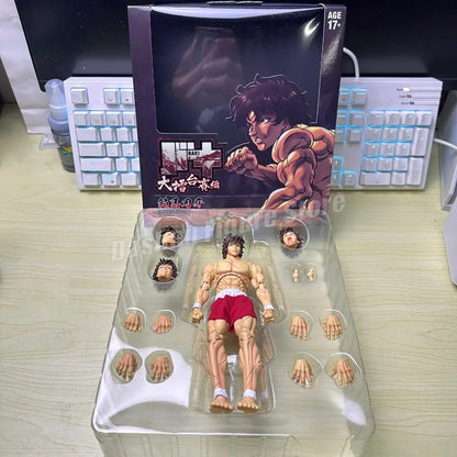 ST Baki Hanma Son of Ogre Action Figure – Hanma Yuujiro PVC Fighting Anime Model Toy Collection Gift