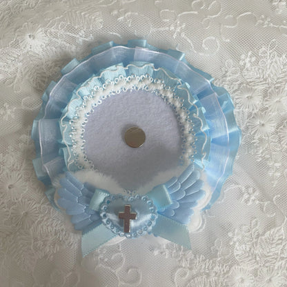 Lace Bow Pearl Card Holder - Decorative Photo Card Cover for DIY Crafts, Scrapbooking & Display