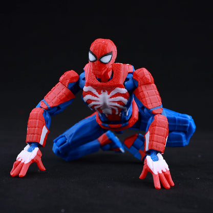 9L3D Lucky13 T13 Action Figures — 3D Printed Deadpool, Wolverine, Batman, Spider-Man & Venom Anime Model Toys, Collectible Gift