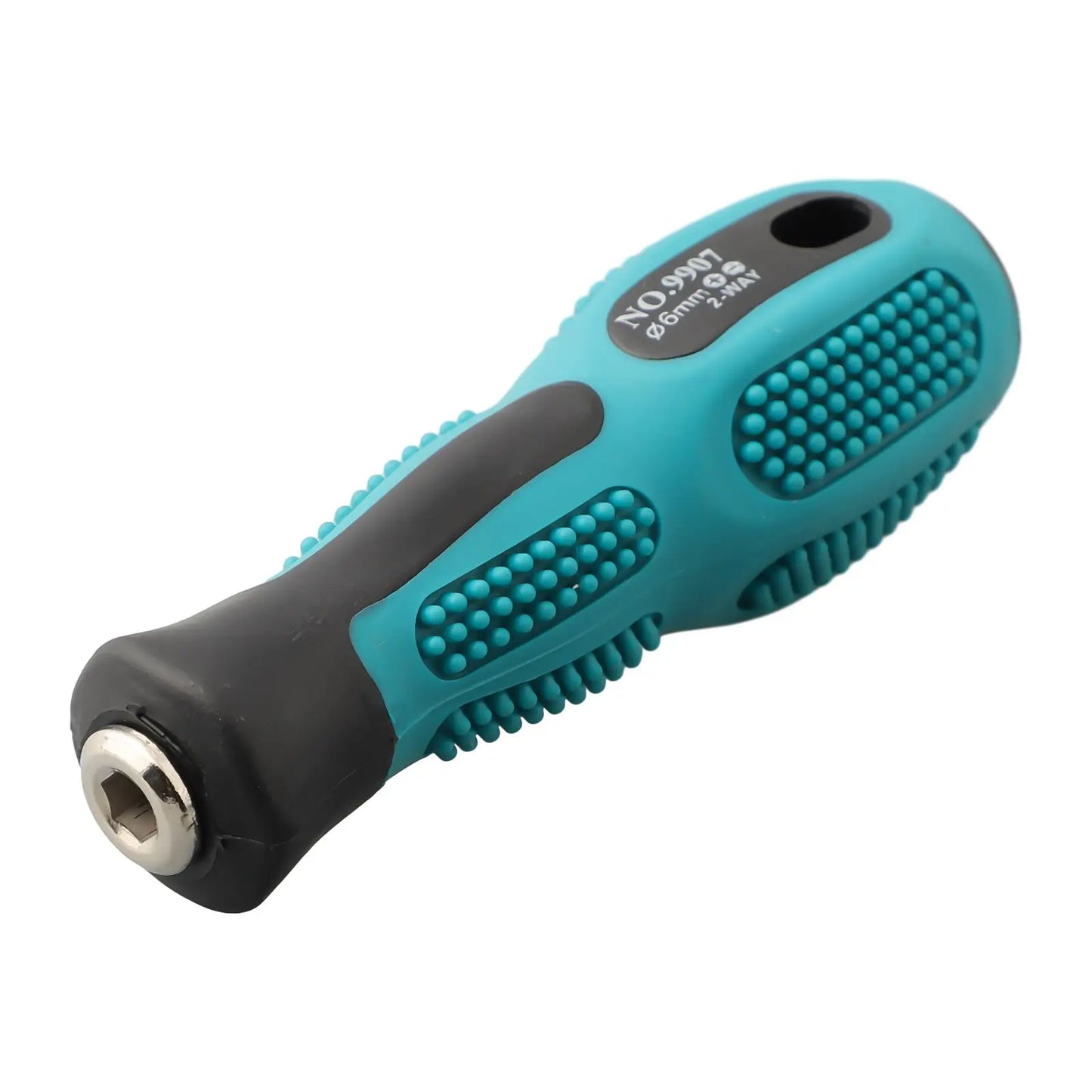 Multi-Purpose Screwdriver Bit Handle with 4mm, 5mm & 6.35mm Hex Adapter