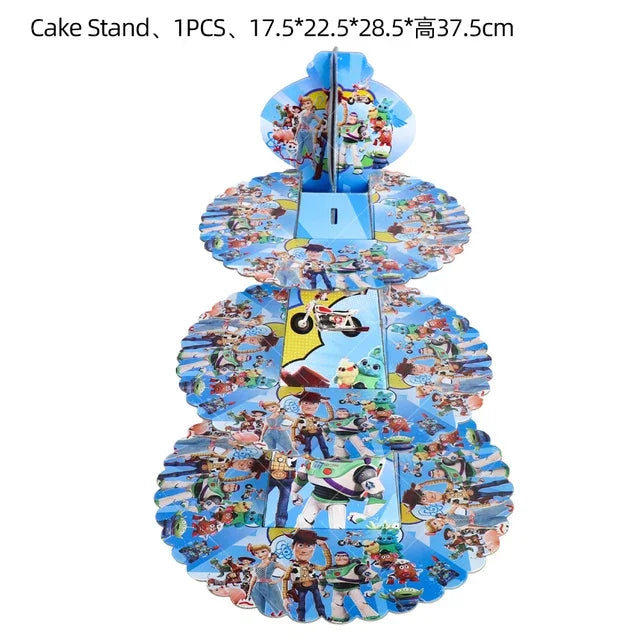 Disney Toy Story Buzz Lightyear Birthday Party Decoration Set – Foil & Latex Balloons, Happy Birthday Banner & Cake Topper for Kids Boys Hero Theme Party