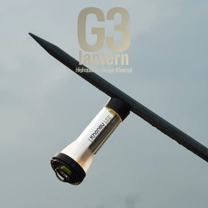 3000mAh GZ Lighthouse Camping Light - Long-Lasting LED Tent, Hiking & Outdoor Atmosphere Lamp Flashlight