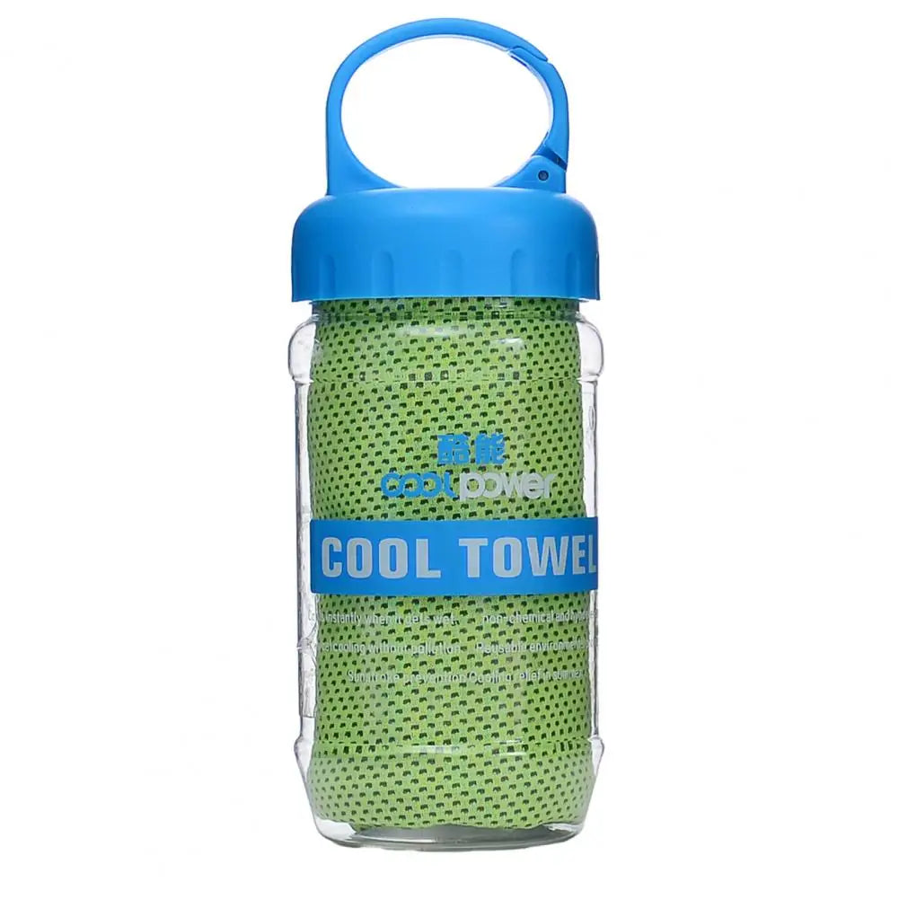 Instant Cooling Sports Towel – Quick-Dry Sweat-Absorbent Gym, Yoga & Workout Fitness Towel