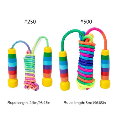 Adjustable Children’s Skipping Rope – 2.5m/5m Jump Rope with Handles