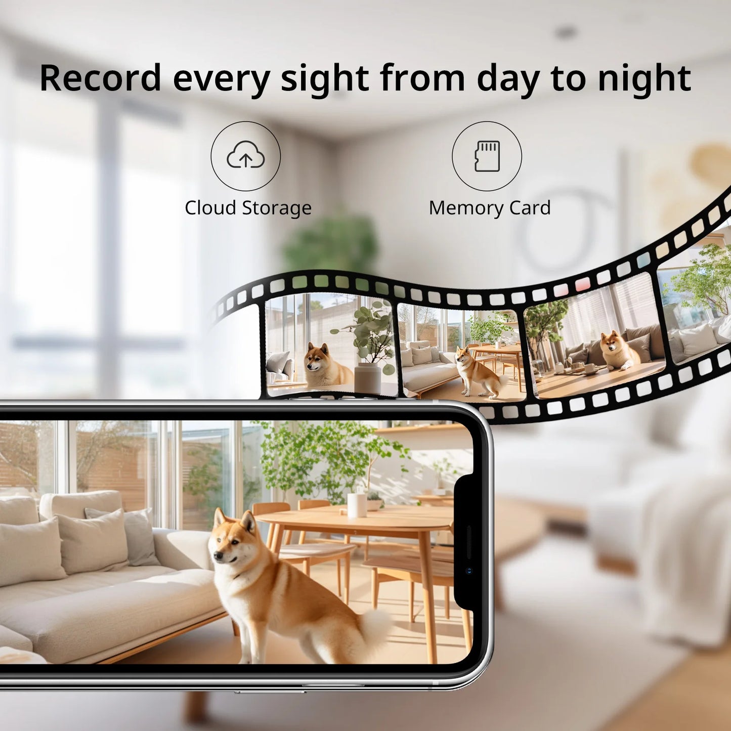 BoyKeep 2K Smart WiFi Security Camera – 360° Pan & Tilt Indoor Baby Monitor with 5G/2.4GHz, Night Vision & Two-Way Audio (K30)