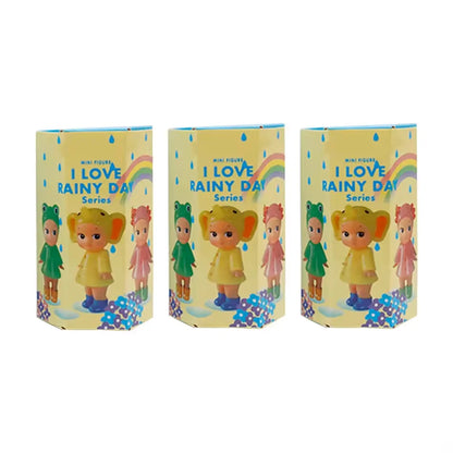 I Love Rainy Day Blind Box Doll – Trendy Handmade Desktop Ornament & Creative Gift