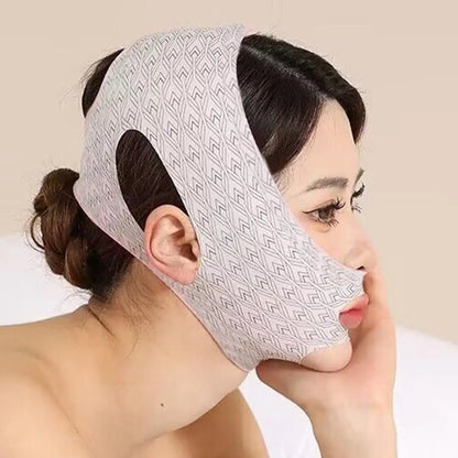 Chin & Cheek Slimming V-Shaper Band — Face Lifting Anti-Wrinkle Strap Mask for Beauty & Health