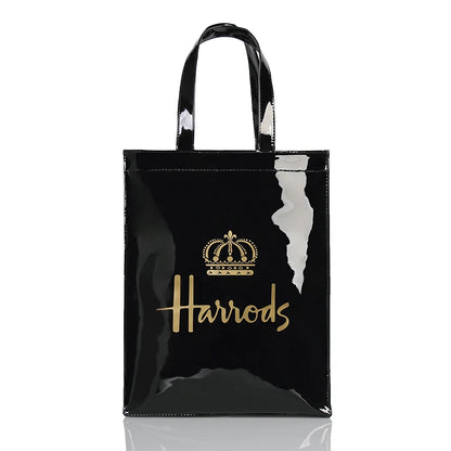 Simple Stylish PVC Reusable Shopping Bag – Luxury Eco-Friendly Waterproof Tote for Summer Beach