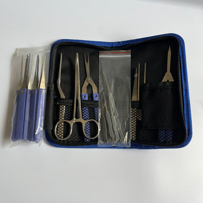 Broken Key Extractor Locksmith Tool Kit - Broken Key Removal Set for Easy Lock Repair