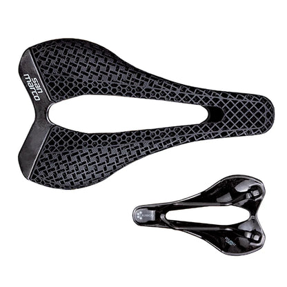 3D Printed San Marco SLR Bike Saddle - Ultralight Breathable Carbon Road & MTB Seat 245×145mm