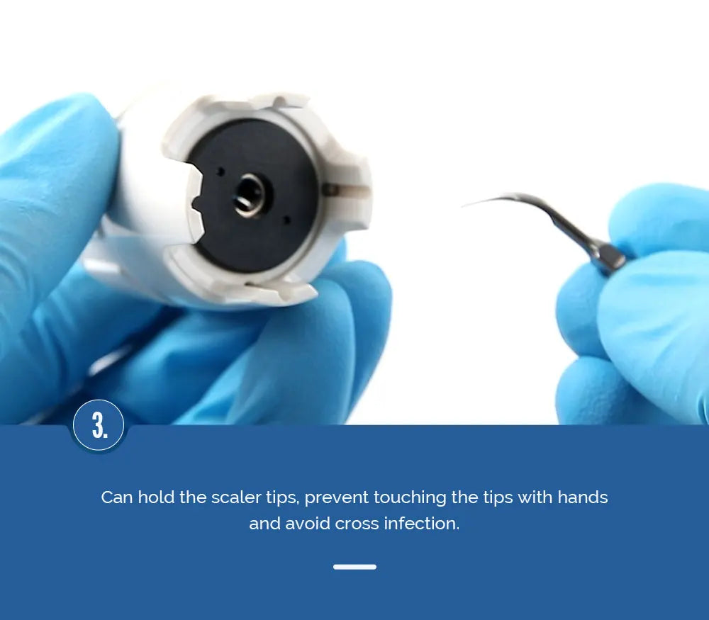 AZDENT Ultrasonic Scaler Tips Torque Wrench – Prevents Tip Falling for EMS, Satelec, Woodpecker, DTE Dentistry Tools