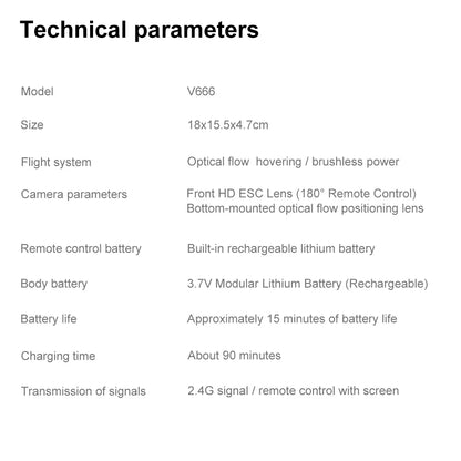 Xiaomi Mijia MINI V666 Drone — 4K 5G WiFi RC Quadcopter with Obstacle Avoidance, Brushless Motor & Altitude Hold