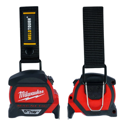 MELOTOUGH 2-Piece Measuring Tape Holder - Drill, Impact Tool & Tape Measure Holster