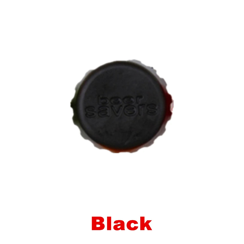 6/12/24/30pcs Reusable Silicone Bottle Caps - Fresh-Keeping Sealed Stopper for Beer, Vinegar, & Soy Sauce Bottles