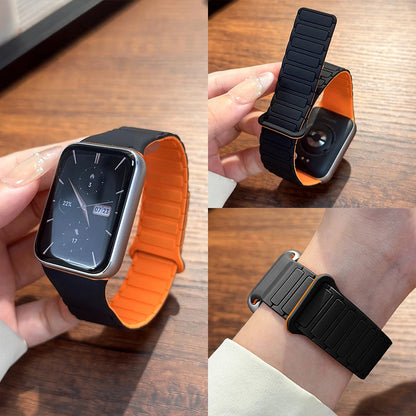 Magnetic Silicone Watch Band - Replacement Wristband for Xiaomi Mi Band 9 Pro & Redmi Watch 4/5
