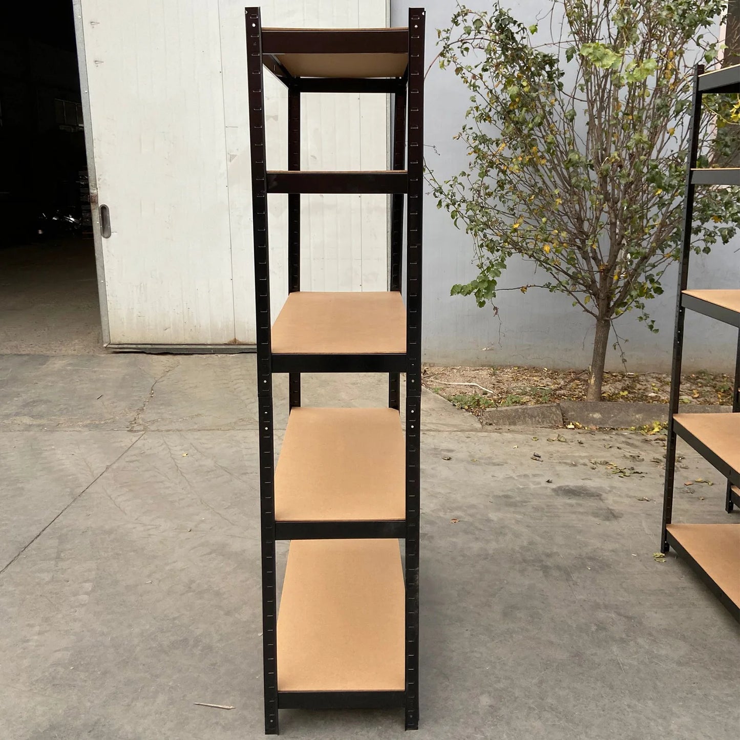 150-200CM Heavy Duty Garage Storage Shelves – 1929LBS Load, Adjustable 4/5 Tier Metal Racking for Home & Warehouse