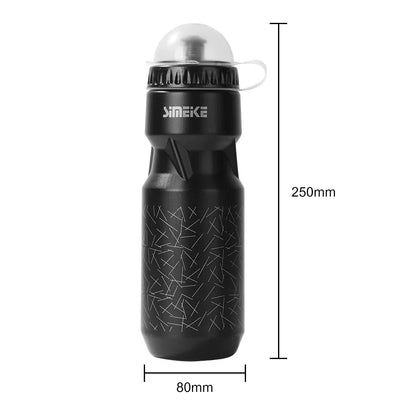 Universal Bicycle Bottle Cage with 750mL Water Bottle – Lightweight Bike Water Bottle Holder & Bracket for Mountain & Road Bikes