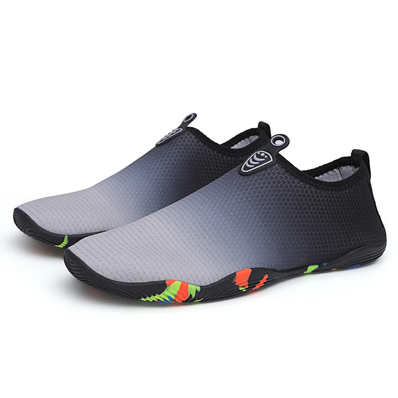 Unisex Quick-Dry Aqua Shoes – Breathable Water Sneakers for Swimming, Beach, and Outdoor Upstream Activities (Sizes 35-45)