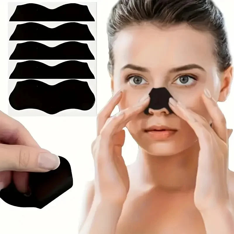 Alcohol-Free Nose Cleansing Strips - Deep-Cleansing Pore Patches for Excess Oil & Refined Skin