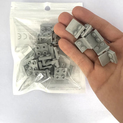 20pcs Figure Stand Base Plates – DIY Bracket for Building Blocks, Display and Assemble Brick Toys
