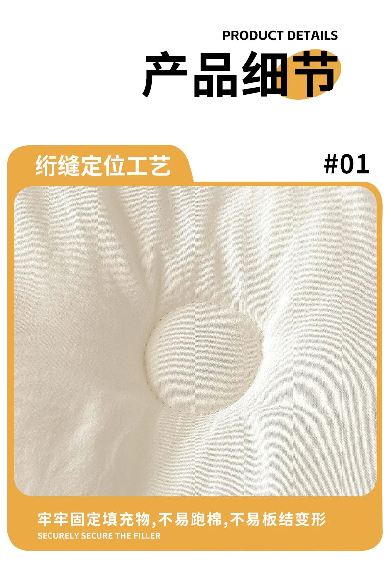 Soybean Fiber Cotton Quilt – All-Season Universal Winter, Spring & Autumn Comfort, Thickened & Warm Quilt Core