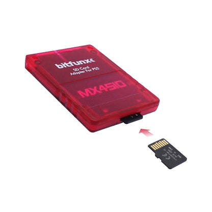 MX4SIO SIO2SD TF/SD Card Adapter – Memory Card Reader for PS2 Game Consoles
