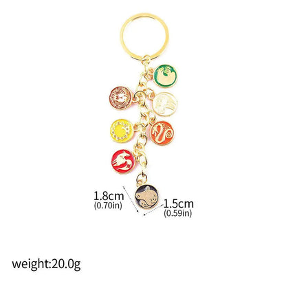 Seven Deadly Sins Escanor Rhitta Axe Keychain - Divine Axe Bottle Opener Keyring Anime Gift Accessory