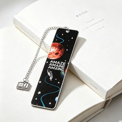 Project Hail Mary Double-Sided Bookmark - Sci-Fi Movie Collectible and Reading Accessory Gift for Book Lovers