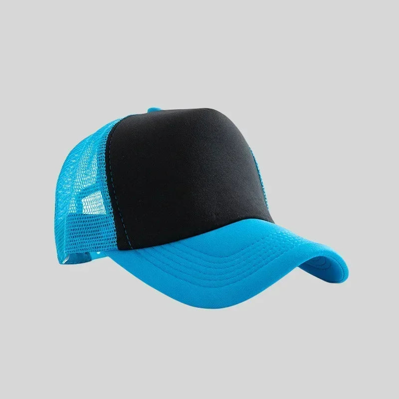 Personalized Logo Trucker Hats - Custom Foam Mesh Baseball Caps for Men & Women, Snapback Sun Hats