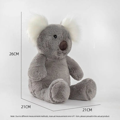 Long Arm Weighted Plush Animal – Soft Fluffy Stuffed Raccoon, Koala, Bear & Giraffe Pillow Toy