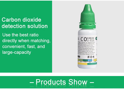 Aquarium CO2 Indicator Solution – Liquid Drop Checker for Monitoring CO2 Concentration in Plants & Fish Tank