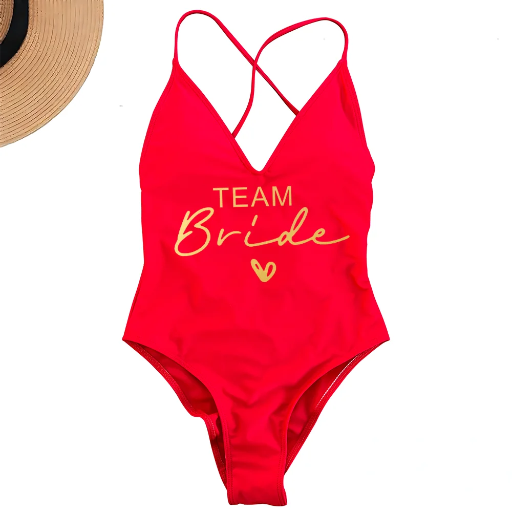 Women's Padded One Piece Swimsuit - Sexy Plus Size Beachwear Bathing Suit for Summer & Bachelorette Parties