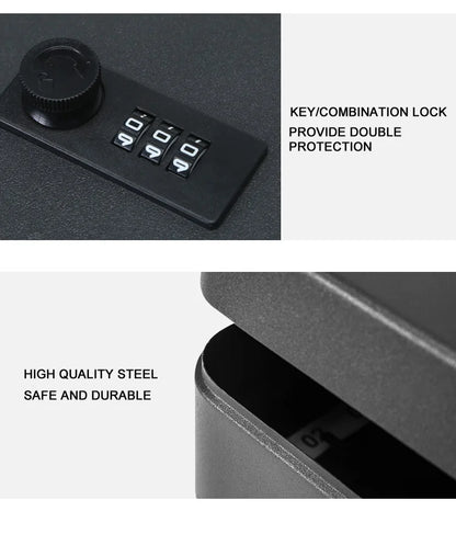 Key Safe Box – Multi-Key Storage Organizer with Password for Spare Car Keys, Home, Office, and Store Use