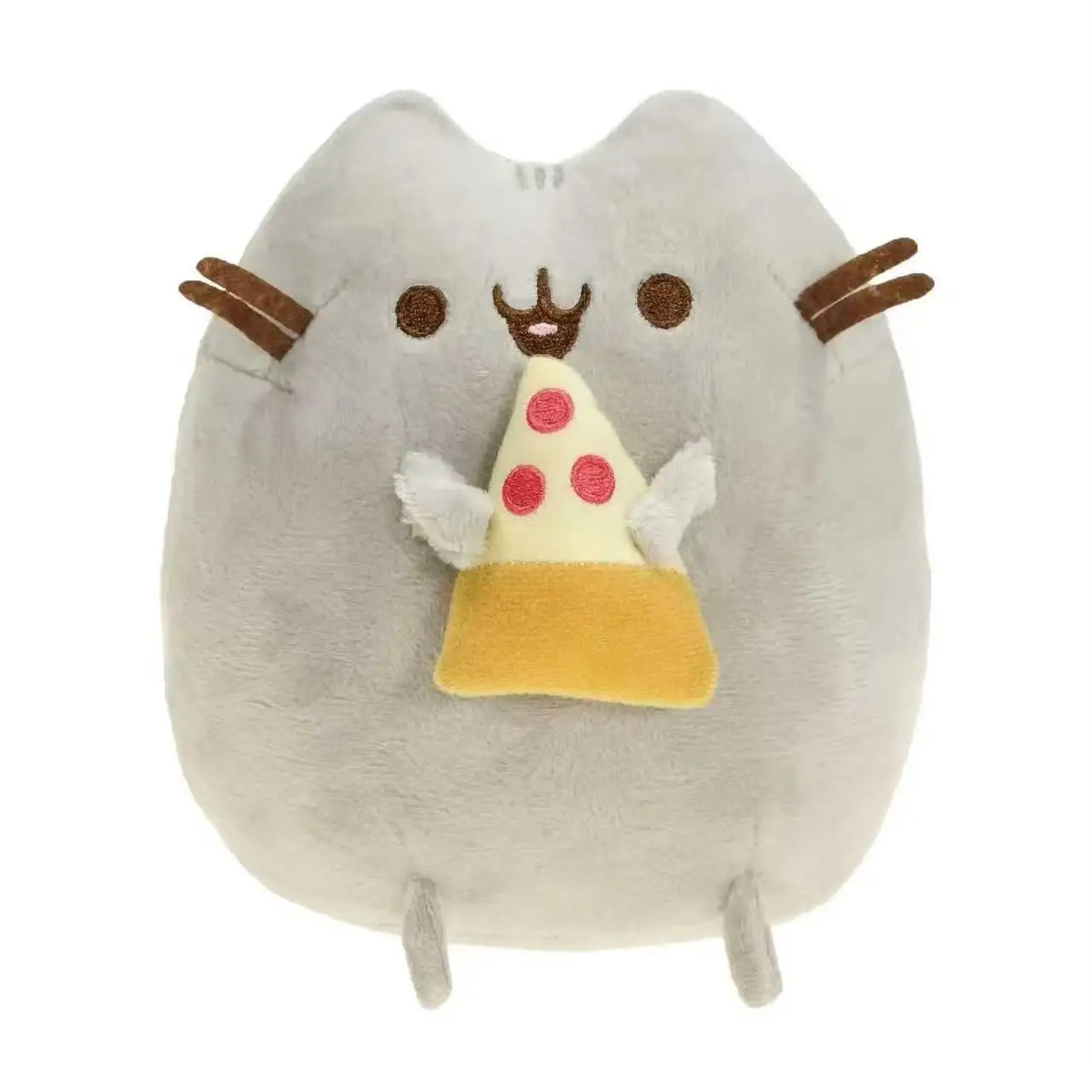 2026 Cute Simulated Cat Plush Doll - Soft Anime-Inspired Stuffed Toy for Tabletop, Bedroom, and Home Decor