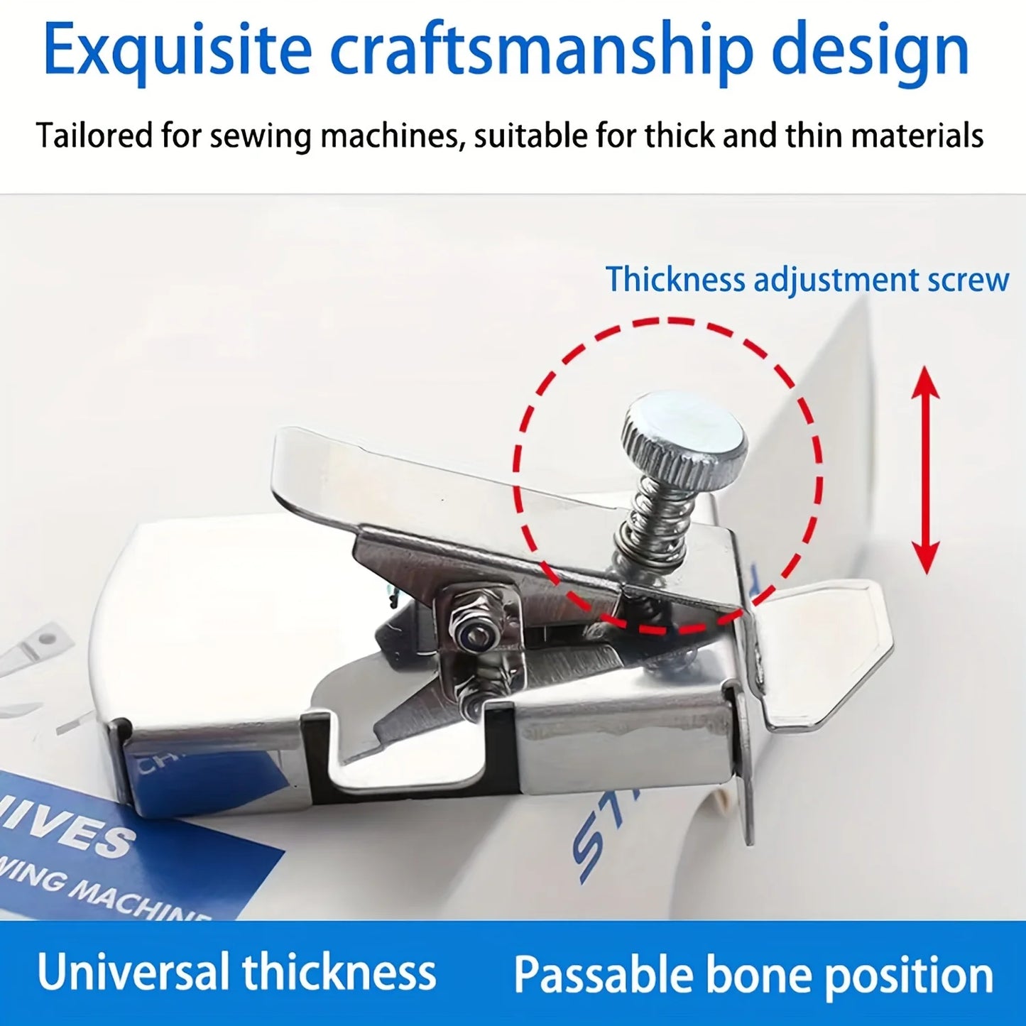 Magnetic Seam Guide - Multifunctional Sewing Ruler for Straight Lines, Hems & Machine Attachments