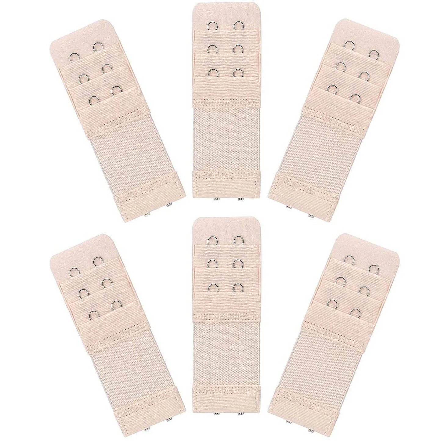 6PCS Women’s Bra Extender Strap Set – Adjustable Hook Extension for Bras, Underwear & Intimates Accessories