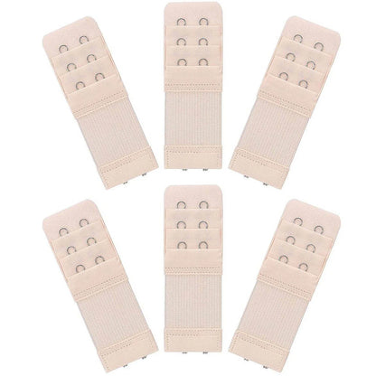 6PCS Women’s Bra Extender Strap Set – Adjustable Hook Extension for Bras, Underwear & Intimates Accessories