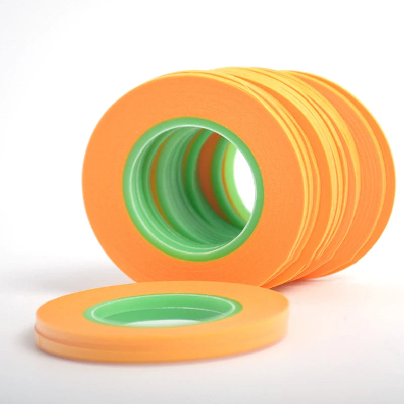 Model Spraying Ultra Fine DIY Masking Tape 1mm/2mm/3mm Wide - 18m Special Coating Covering Tape
