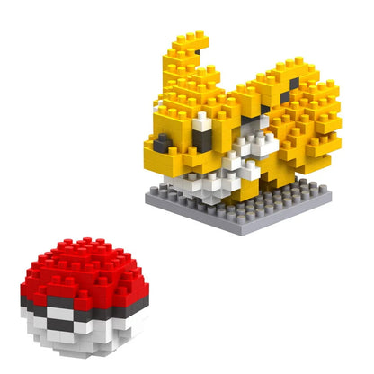 Pokemon Building Block Toy Set – Pikachu, Charizard, Blastoise, Bulbasaur & Gengar Anime Brick Figures for Kids Gift (75 Styles)