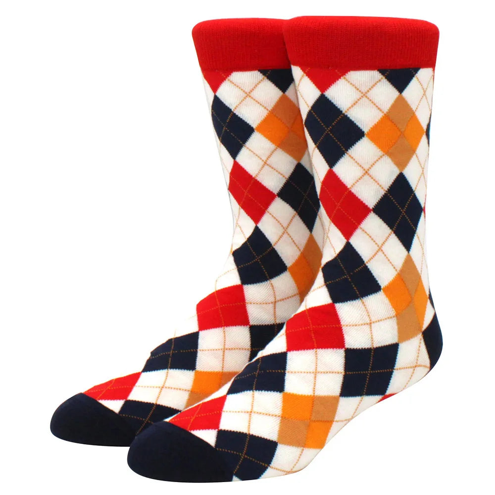 Men’s & Women’s Funny Beer Rainbow Socks – Skateboard Striped Pig Hip Hop Colorful Mid-Rise Casual Crew Cotton Socks, Unisex Fashion Novelty Socks