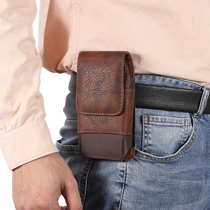 Universal Leather Waist Bag – Mobile Phone Belt Clip Case for iPhone 15, 14, 13, 12 Pro Max, Samsung Galaxy S22, S23, Xiaomi, Huawei