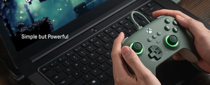 8BitDo Ultimate C Wired USB Gamepad with Hall Effect Joysticks for Xbox Series X/S, Xbox One, PC Windows 10/11
