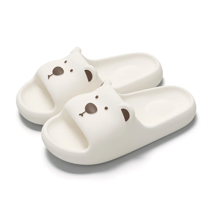 Pillow Rabbit Slippers for Women & Men – Comfy House Slides & Shower Sandals with Cushioned Thick Sole
