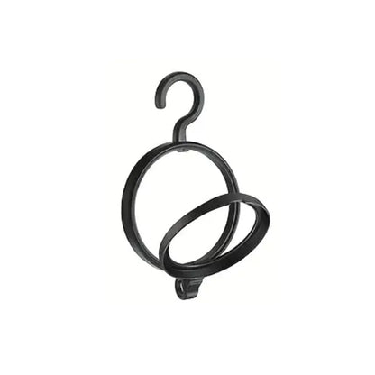 5pcs Foldable Hanging Wig Stand – Round Multi-Function Portable Stand for Wigs and Hats