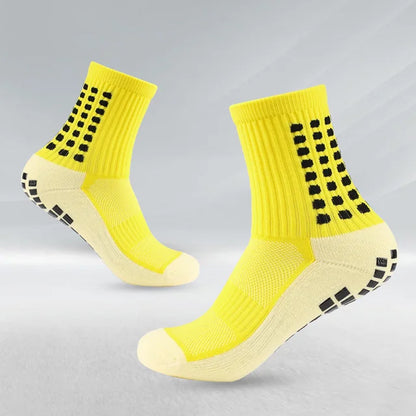 Anti-Slip Football Socks - Non-Slip Soccer, Basketball, Tennis & Cycling Grip Socks for Men