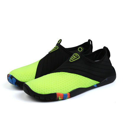 Unisex Quick-Dry Aqua Shoes – Breathable Water Sneakers for Swimming, Beach, and Outdoor Upstream Activities (Sizes 35-45)