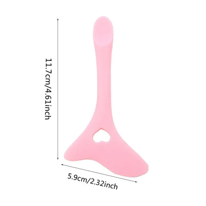 Multi-Functional Eyeliner Stencil - Wing Tips & Lipstick Aid, Reusable Silicone Makeup Tools