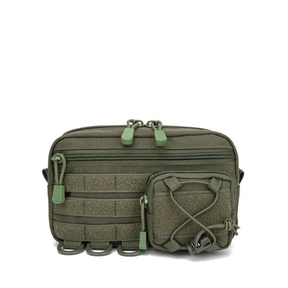 1000D EDC Molle Organizer Pouch – Horizontal Utility Tool Bag, Outdoor Waist Pack for EMT, Hunting & Fanny Pack Use