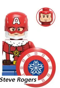 Christmas Building Blocks Toy Set – Santa Claus & Reindeer Action Figures Gift